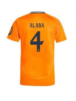 Billige Real Madrid David Alaba #4 Bortedrakt 2024-25 Kortermet